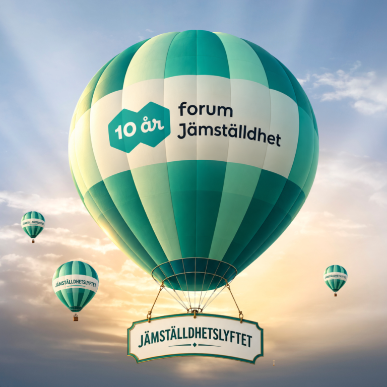 Nu lanserar Forum Jämställdhet Jämställdhetslyftet för näringslivet