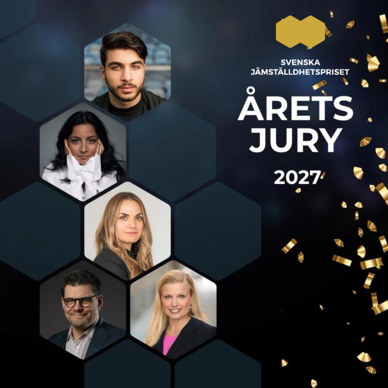 Här är juryn för Svenska Jämställdhetspriset 2027